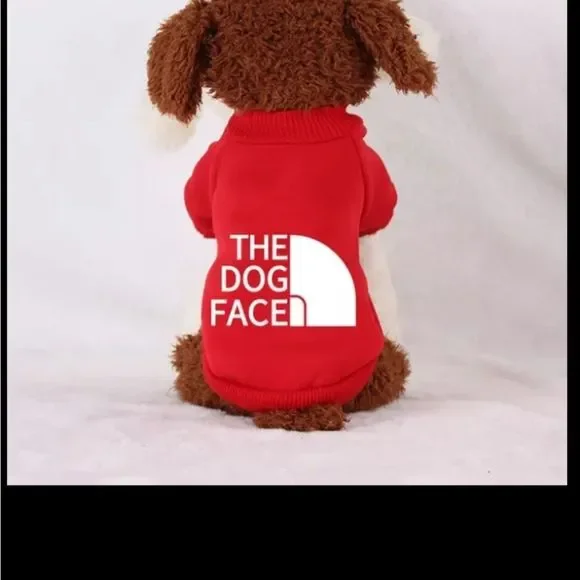 Puppy Red Fleece Vest Med - Picture 4 of 5